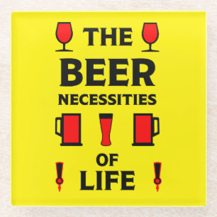 Craft Beer Drinkers Glass Coaster