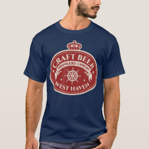 Craft Beer Drinkers Union West Haven - Brew T-Shirt
