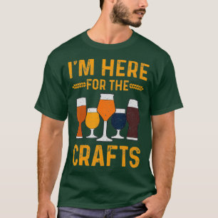 Craft Beer Drinking Funny Gift for Beer Lovers T-Shirt