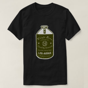 Craft Beer -Growler Jug Green White T-Shirt