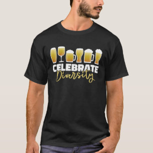 Craft Beer Home Brewing  House Celebrate Diversity T-Shirt
