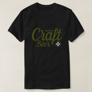 Craft Beer -Hops Symbol Ver.2 Green T-Shirt