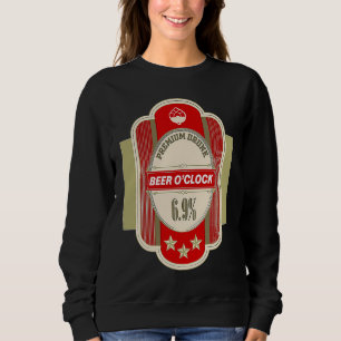 Craft Beer Lover Drinking Lazy Halloween Costume Sweatshirt