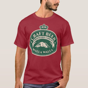 Craft Beer Lovers - Walla Walla Washington T-Shirt