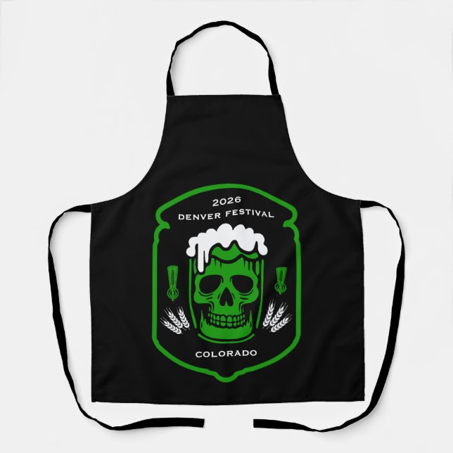 Craft Beer Oktoberfest Apron (Front)