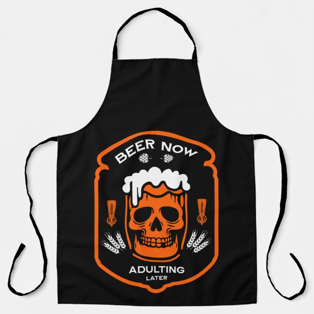 Craft Beer Oktoberfest Apron (Front)