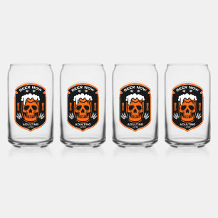 Craft Beer Oktoberfest Can Glass