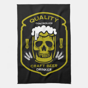 Craft Beer Oktoberfest Tea Towel