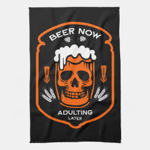 Craft Beer Oktoberfest Tea Towel