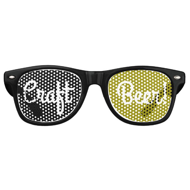 Craft Beer Retro Sunglasses (Front)