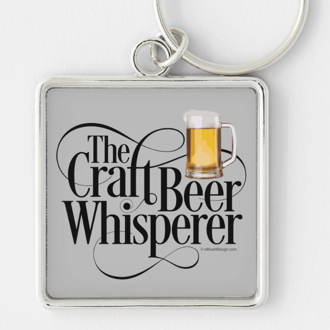 Craft Beer Whisperer Keychain (Front)
