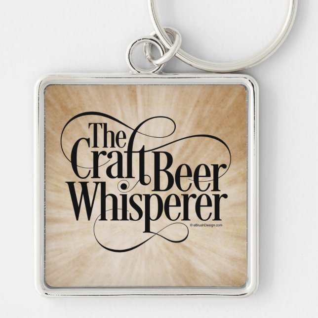 Craft Beer Whisperer Keychain (Front)