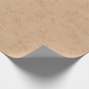 Craft beige plain wrapping paper