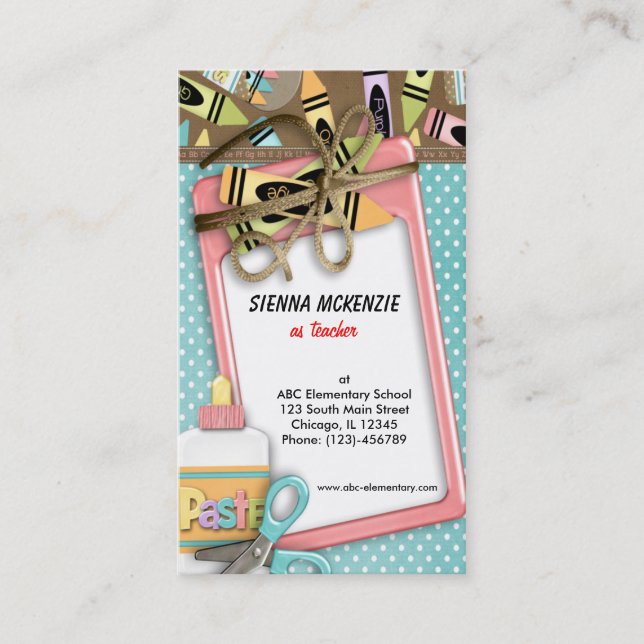 Craft Business Card (Front)