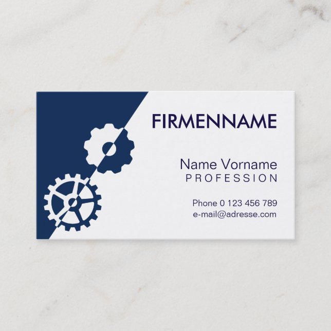 craft business card (Front)