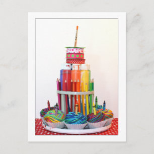 "Craft Cake"  Photography Postcard