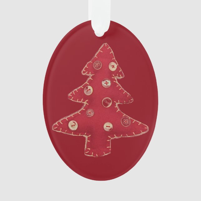 Craft Christmas Tree Ornament (Front)