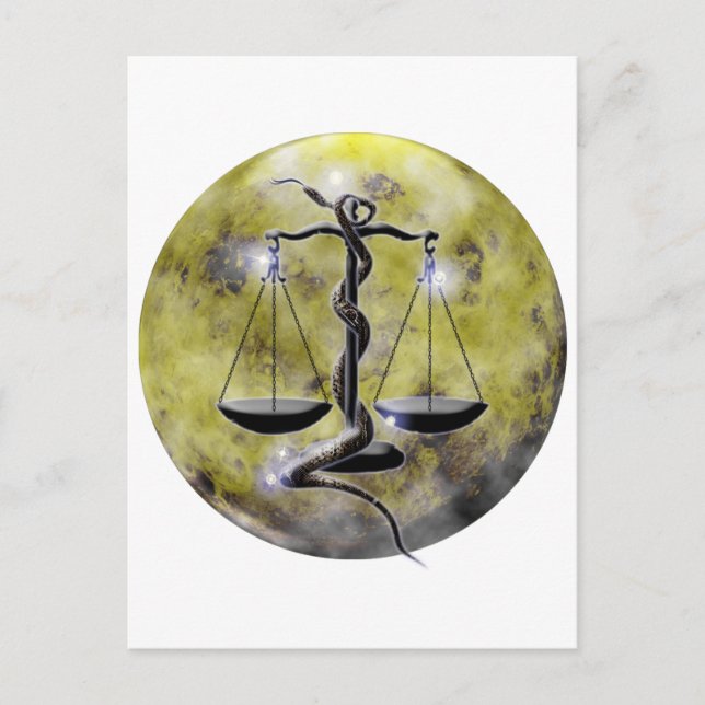 Craft Dungeon Zodiac-Libra Postcard (Front)