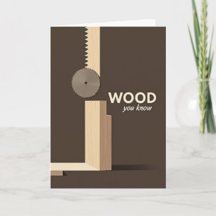 Craft Fathers Day Timber Card