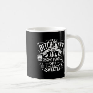 Craft Funny Witch Witchy Spooky Season Happy Hallo Coffee Mug