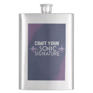 Craft Your Sonic Signature option 2 Hip Flask