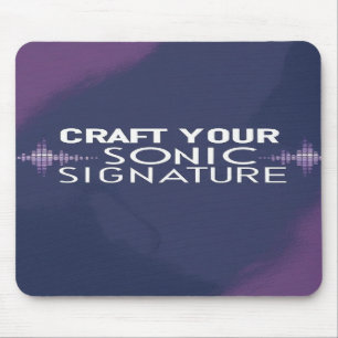 Craft Your Sonic Signature option 2 Mouse Pad