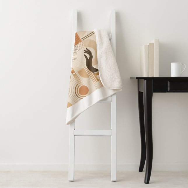 Crafted Connections Sherpa Blanket  (In Situ)