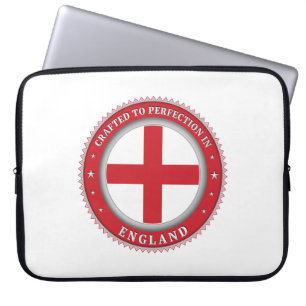 Crafted To Perfection In England Laptop Sleeve