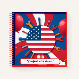 "Crafted with Care" Notebook