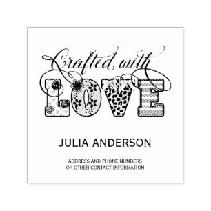 Crafted With Love ID193 Self-inking Stamp