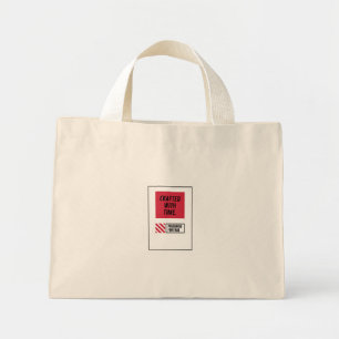 Crafted With Time Mini Tote