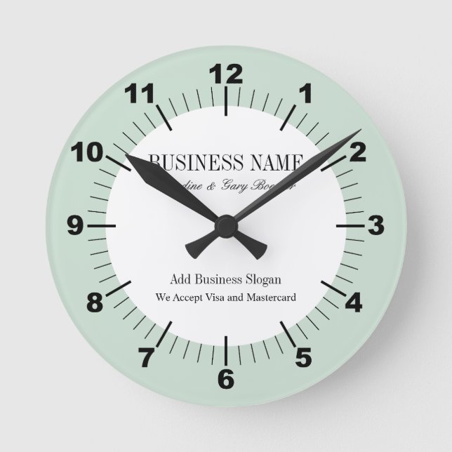 Crafter Business Artist Wall Clock (Front)