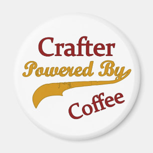 Crafter Powered By Coffee Magnet