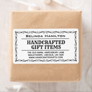 Crafter Product Name & Description on a