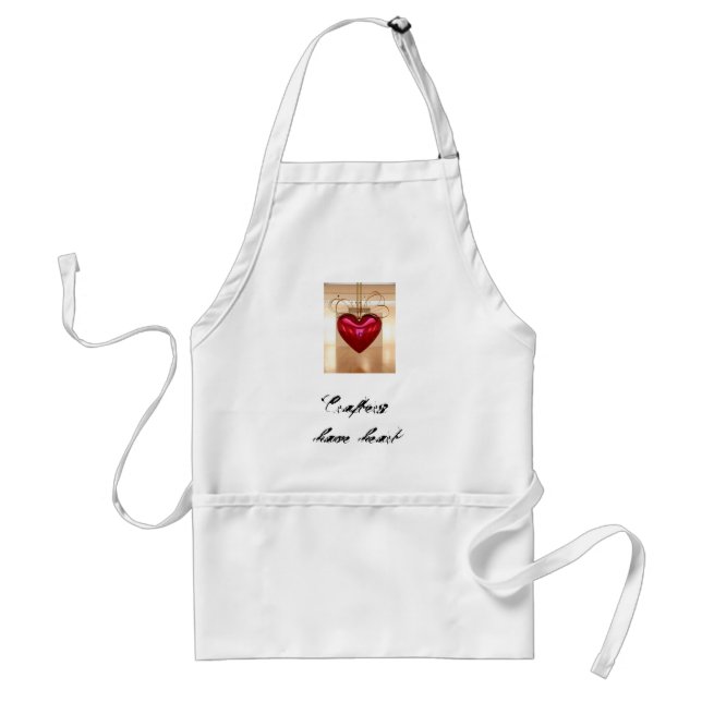 Crafters have heart Apron (Front)