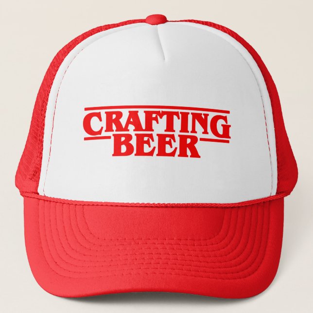 CRAFTING BEER TRUCKER HAT (Front)