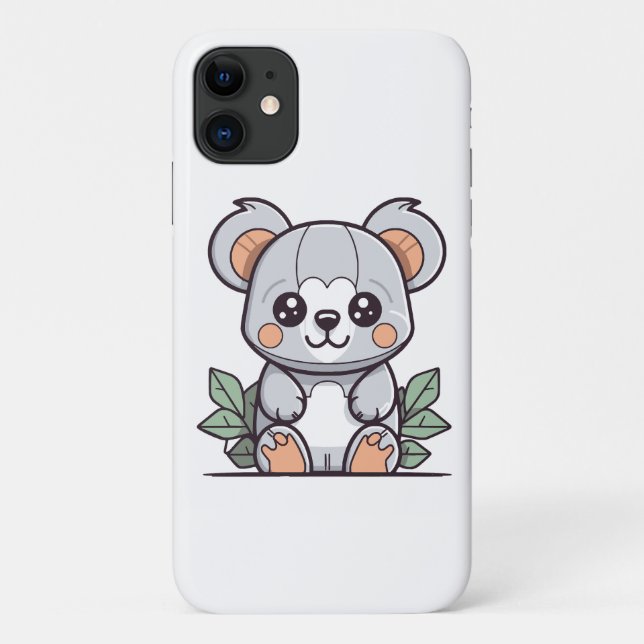 Crafting Kawaii Magic Koala Vector Case-Mate iPhone Case (Back)