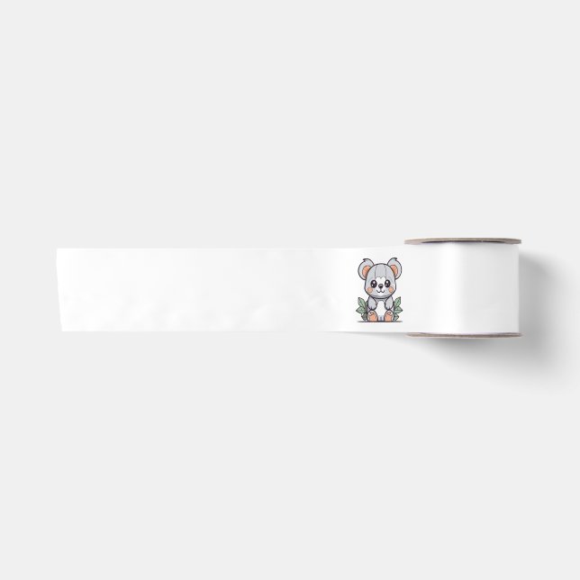 Crafting Kawaii Magic Koala Vector Satin Ribbon (Front)