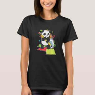 Crafting Panda Bear Handicraft Teddy Handcraft Bea T-Shirt