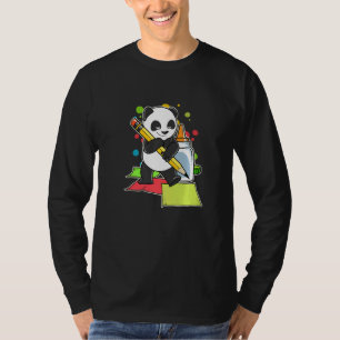 Crafting Panda Bear Handicraft Teddy Handcraft Bea T-Shirt