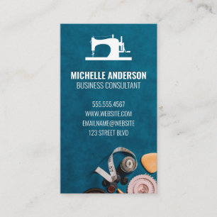 Crafting Space Sewing Equipment Business Card