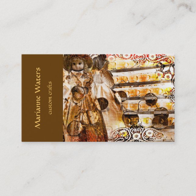 crafts businss card template (Front)