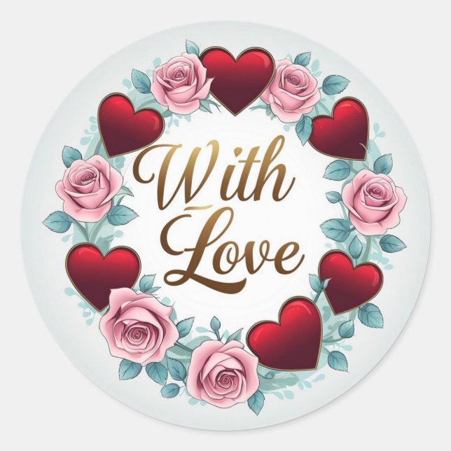 Crafts & Party Supplies > Gift Wrapping Supplies > Classic Round Sticker (Front)