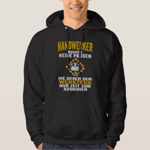 Craftsman construction site workshop construction  hoodie