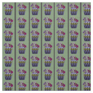 Craftsman Lily Vase 58" Cotton Twill  Fabric