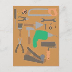 Craftsman Tools Postcard