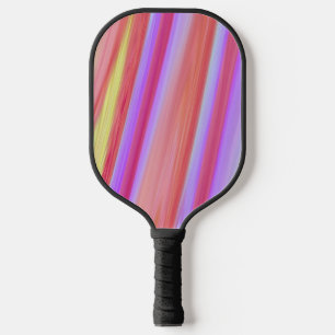 Crafty Cotton Candy Design Pickleball Paddle