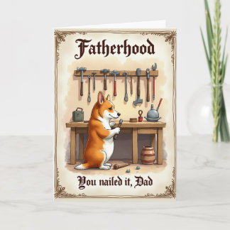 Crafty Fatherhood You Nailed It Card