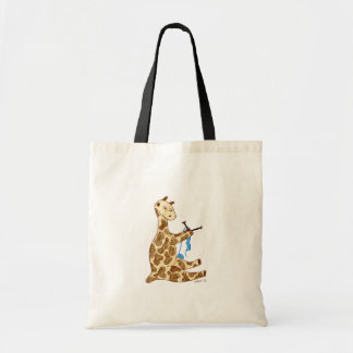 Crafty Giraffe Tote Bag