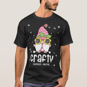 Crafty Gnome Funny Summer Matching For Family T-Shirt
